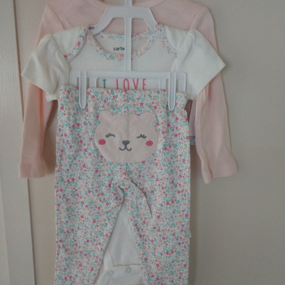 Carter's-  Baby Girl -3 Pieces
